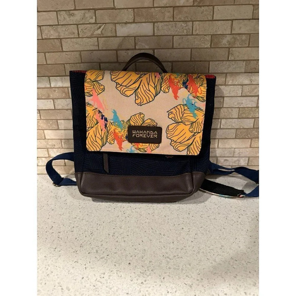 Disneyland Disney Parks Marvel Wakanda Forever‎ Medium Mini Backpack b29 - Picture 1 of 3